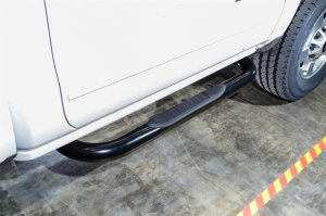 GMC C/K Pickup Nerf Bars - Dee Zee - 3 in. Round UltraBlack - Black - `88-`00 GMC C/K Pickup Nerf Bars - Dee Zee - 3 in. Round UltraBlack - Black - `88-`00